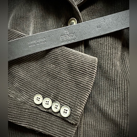 FENDI Italy Women’s Jeweled Antler Belt IT 40 - Picture 4 of 6